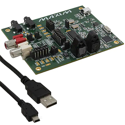 Image of Maxim MAX9867EVKIT+ eval kit for the MAX9867