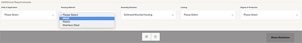 Image of designer’s preference for Housing Material (click to enlarge)