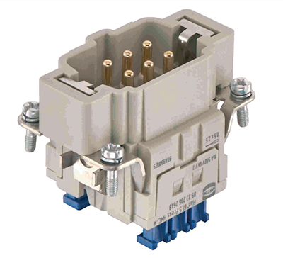 Image of HARTING 09332062648 six-contact female housing for press inserts