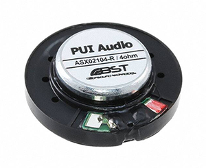 Image of PUI Audio ASX02104-R exciter in the 668-1692-KIT evaluation kit