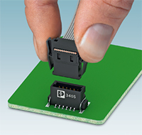 Image of Phoenix Contact 12-position 1714902 free-hanging connector IDC