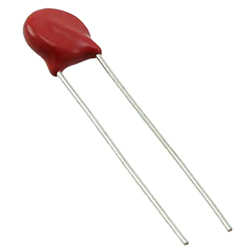 Image of Littelfuse V07E250PL2T MOV is a through-hole leaded, 7 mm disk