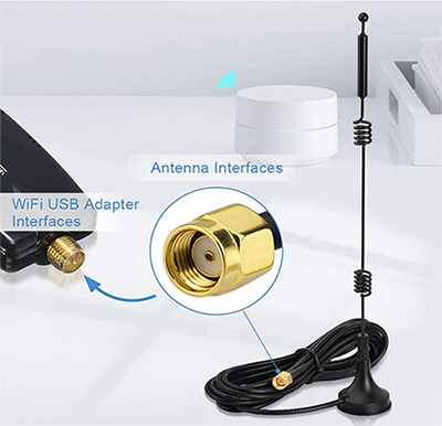 Image of external Wi-Fi antenna