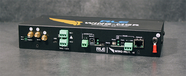 Imagen del administrador de redes inalámbricas WiNG de RLE Technologies
