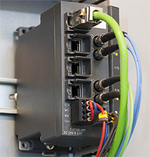 Image of Ethernet switches control access to the network