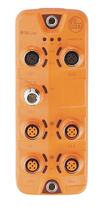 Image of AL1120 M8 or M12 connector port from ifm efector