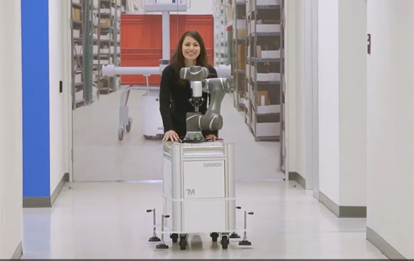Image of cobots can be moved from place to place
