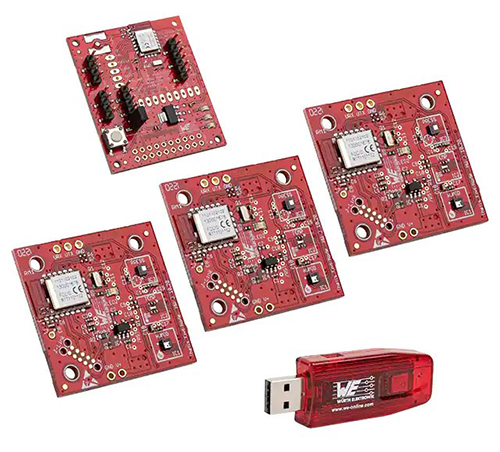 Image of Würth Elektronik Thetis-I EV Kit is equipped with a Thetis-I Wirepas Mesh module
