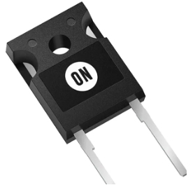 Imagen del diodo Schottky de SiC NDSH25170A  1700 voltios/25 A de onsemi