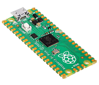 Image of Raspberry Pi Pico is a low-cost development board