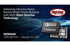 Image of Achieving Ultra-Low Noise Switch-Mode Power Supplies with ADI’s Silent Switcher Technology