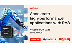 Image of Webinar – Accelerate High-Performance Applications with RA8