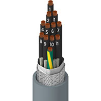 Image of Alpha Wire's Xtra-Guard® Continuous Flex TPE Control Cable