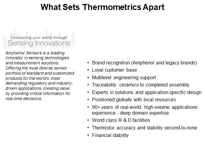 What Sets Thermometrics Apart