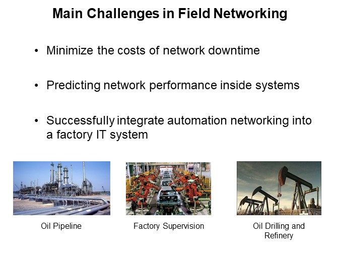 Main Challenges in Field Networking