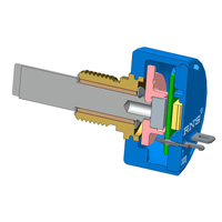 AMS22B Single-Turn Magnetic Position Sensor