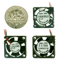 F16EA, F17FA, F17HA Series Mini Brushless DC Fans