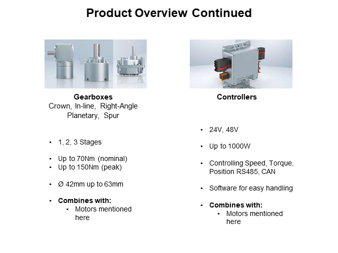 Image of ebm-pabst Motors and Drives - Product Overview Continued