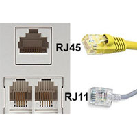 Image of Molex modular jack connector