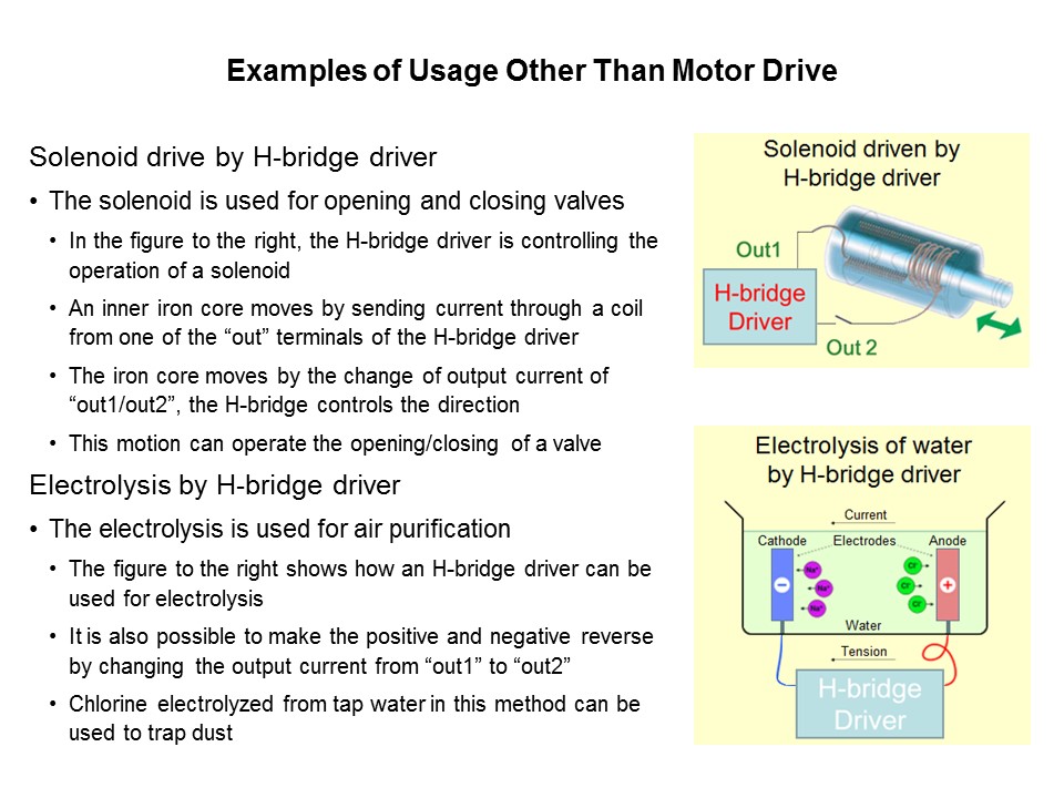 General Purpose Motor Drivers in 3-15 Volt Range Slide 17