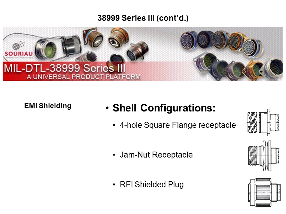 Mil-DTL-38999 Circular Connectors Slide 8