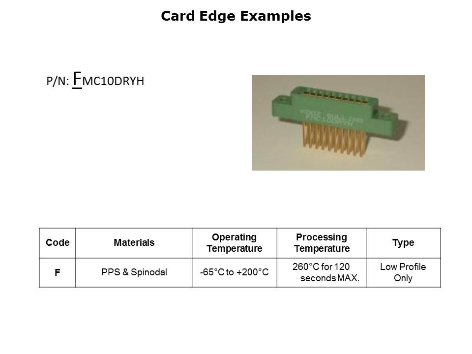Hi-Temp Connectors Slide 13