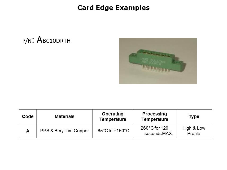 Hi-Temp Connectors Slide 9