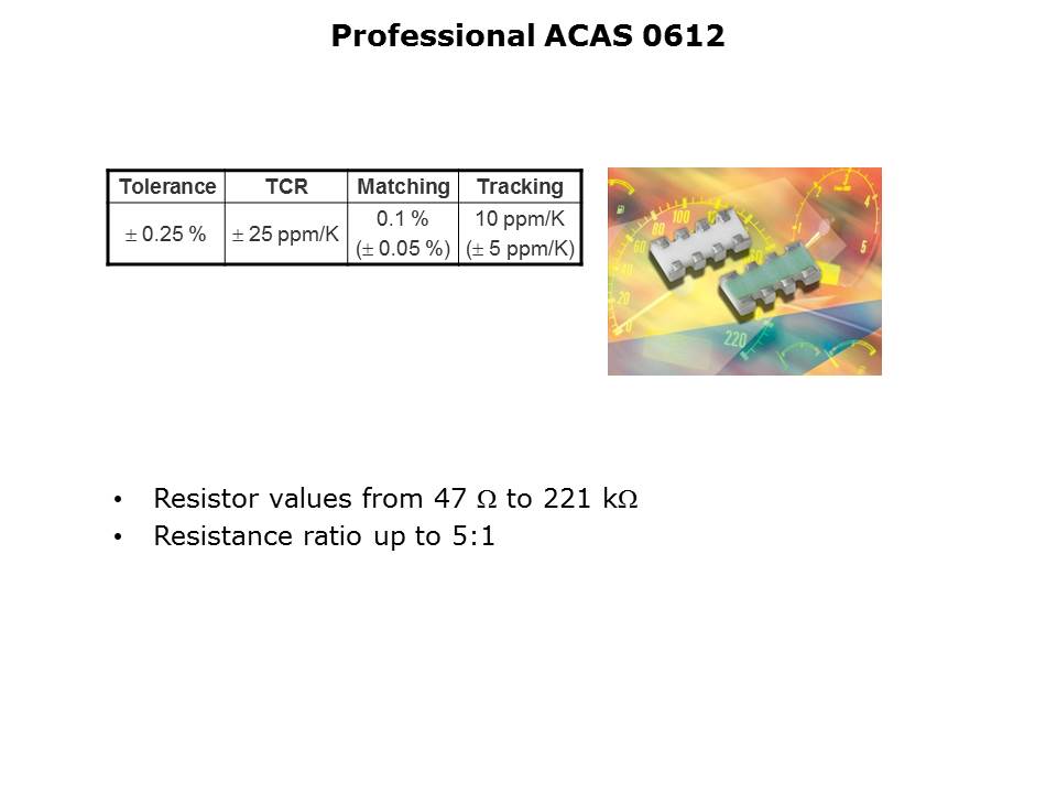 ACAS Thin Film Chip Resistor Array Slide 4