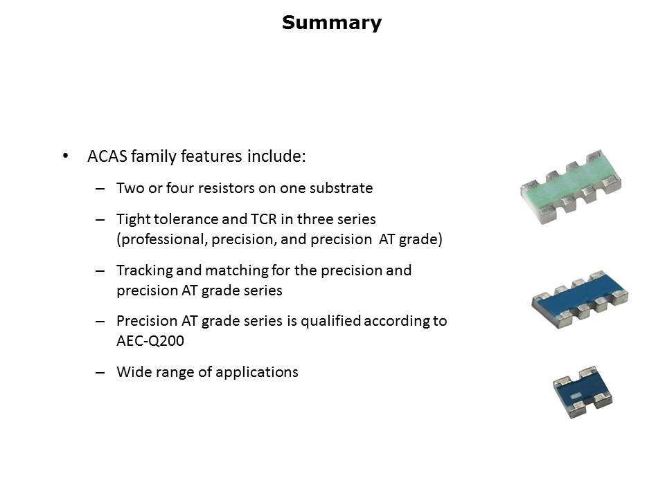 ACAS Thin Film Chip Resistor Array Slide 7