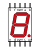 Image of 7 Segment Display schematic symbol