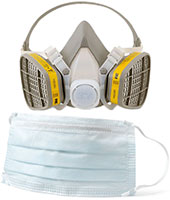 Image of 3M's Reusable and Disposable Respirators and Masks