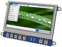 Image of 4D Systems' 4DCAPE-43 4.3” LCD CAPE for Beaglebone Black