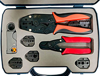 Image of Adam Tech's RF Crimp Tool Kit