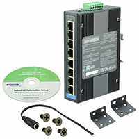 Imagen del interruptor Ethernet sin gestión gigabit de 8 puertos de la serie EKI-2728 de Advantech