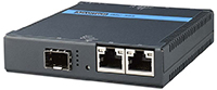 Image of Advantech's IMC-5741/IMC-700 Series Intelligent Fiber Media Converters