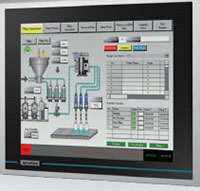 Image of Advantech's WOP-212K-NAE 12" XGA Operator Panel