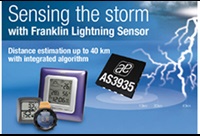 Image of ScioSense AS3935 Franklin Lighting Sensor