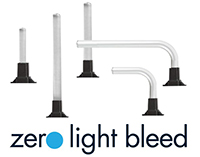 Image of Bivar's Zero Light Bleed™: LPR/LPV Surface Mount Rigid Light Pipe System