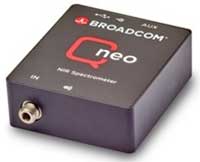 Imagen del espectrómetro Qneo NIR Broadcom AFBR-S20N1N256