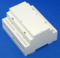 Image of Bud Industries' DMB Series DIN Rail Mount Multi-Board Boxes
