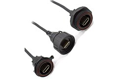 Image of Bulgin's Standard Buccaneer HDMI Connectors