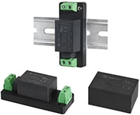 Imagen de las fuentes de alimentación de CA-CC encapsuladas PSK-S3/PSK-S5 de 3 W y 5 W de Bel Power Solutions / CUI brand
