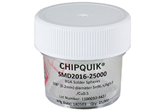 Image of Chip Quik Small Diameter Solder Spheres