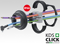Image of Conta-Clip's KDS-R Round Cable Entry System