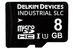 Image of Delkin Devices' Industrial SLC microSD/SD Cards