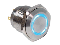 Image of E-Switch's PV6 RGB Series Anti-Vandal Pushbutton Switches