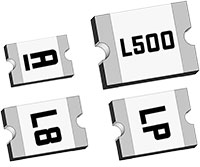 Imagen del fusible reiniciable polimérico SMD, con PTC, de baja resistencia de Eaton Electronics - Serie PTSLR