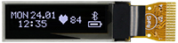 Image of Display Visions' 0.84” 96 x 16 Compact Low-Power OLED Display