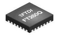 Imagen del CI de puente FT260 de FTDI