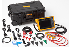 Image of Fluke Electronics' 1770 Series 3-Phase Power Quality Analyzer